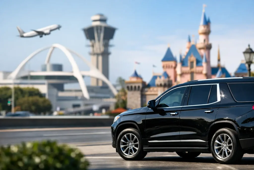 How to Get From LAX to Disneyland Privately