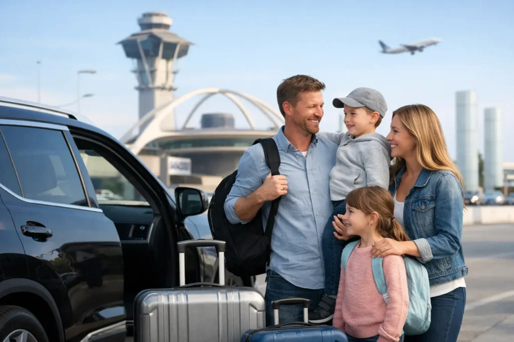 Airport Transportation for Families at LAX