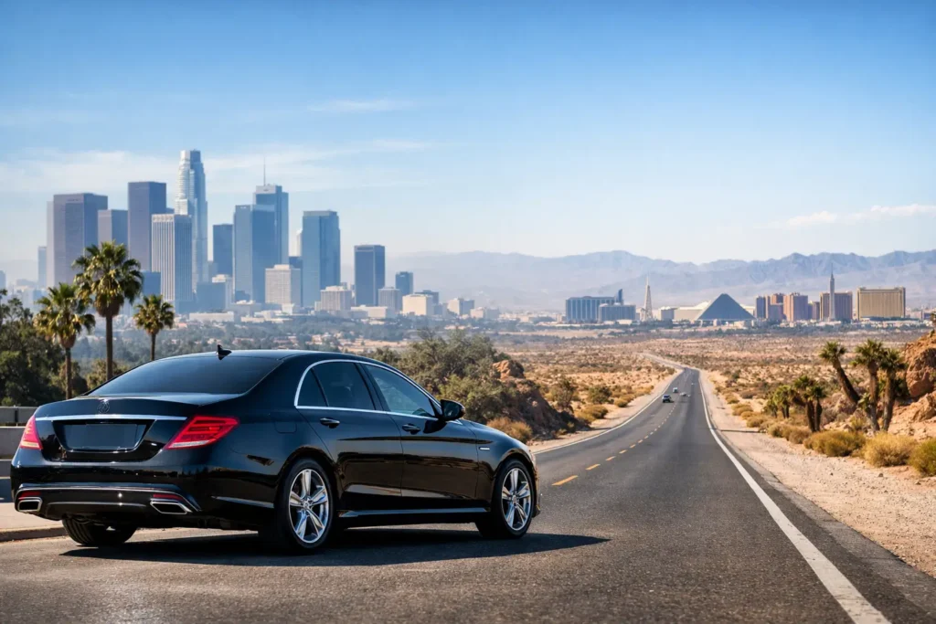 Los Angeles to Las Vegas by Private Car