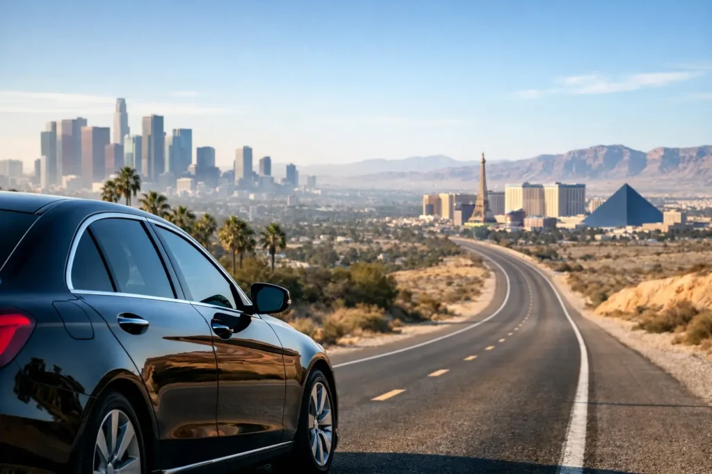 Los Angeles to Las Vegas by Private Car