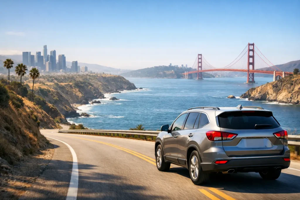 Los Angeles to San Francisco by Car