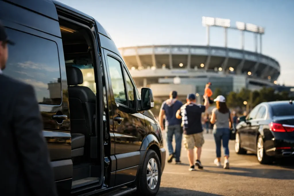 Private Transportation to Sporting Events